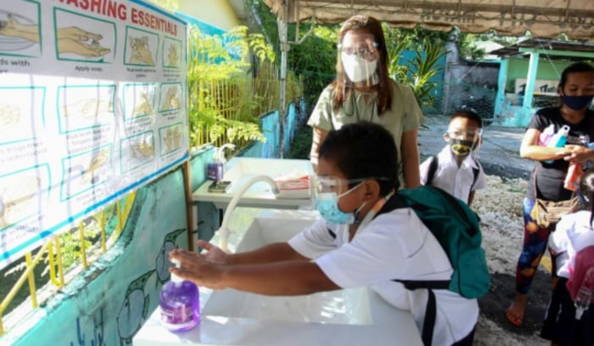 Philippines reopens 100 schools for in-person classes